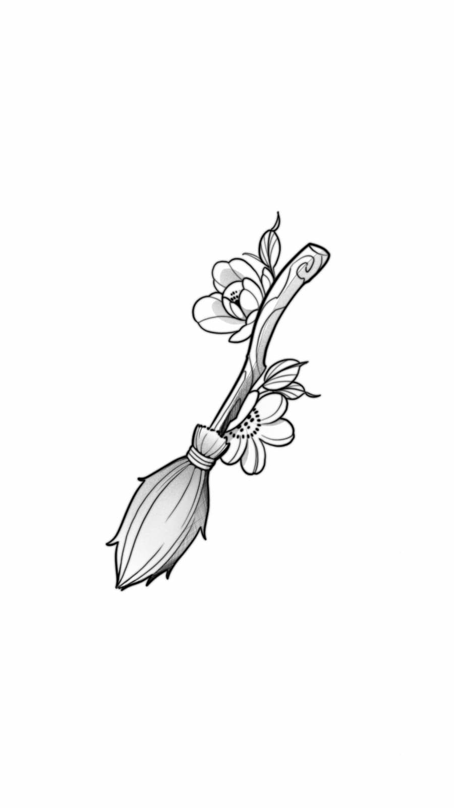 Floral Broom